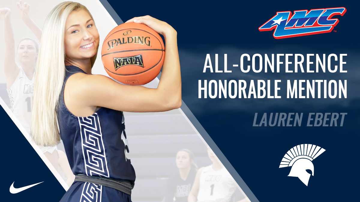 Way to represent, <a href="/MBU_WBB/">Missouri Baptist Women's Basketball</a>! Not only did these 4 grab All-AMC honors, but Rose Wassef was named to the AMC Champions of Character Team and 10 Spartans made the Academic All-Conference list! #ShineOnMBU