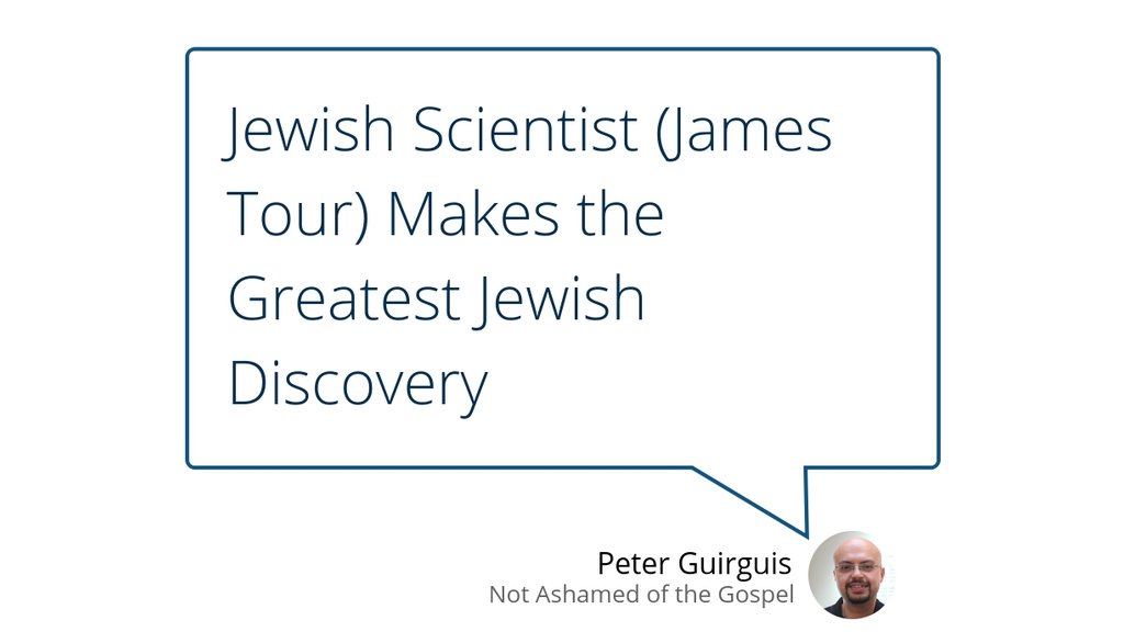 So what made James Tour believe that Jesus is the Messiah?

Read more 👉 lttr.ai/dycR