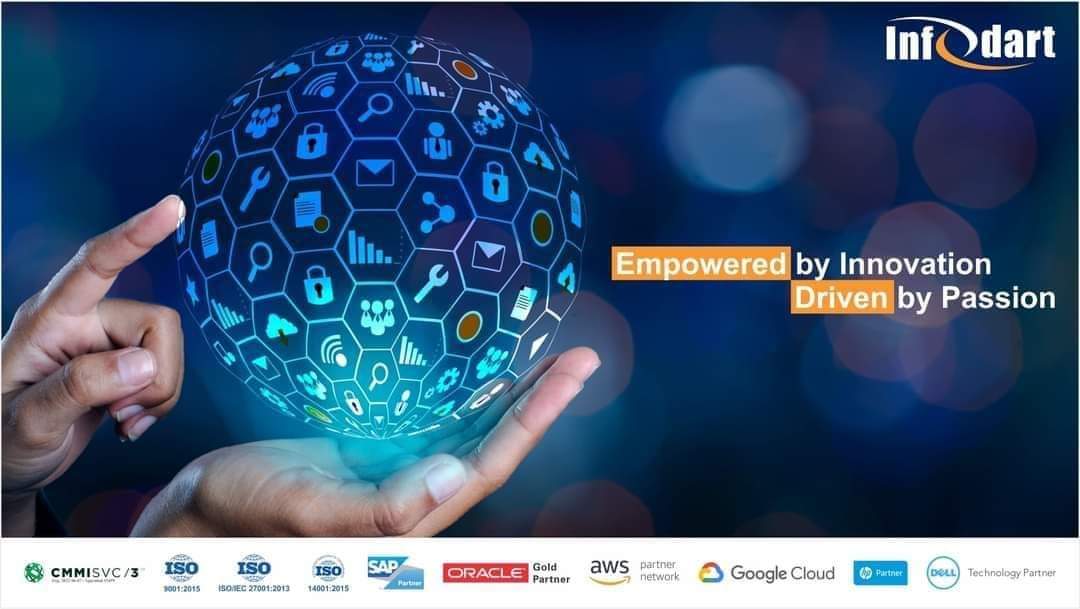 Infodart_tech's tweet photo. We provide innovative IT Consulting, SAP, Cloud Services, Oracle Retail, Mobility Solutions, Business Intelligence &amp; IT Infrastructure.

#Infodart #ITServices #ITConsulting #SAP #CloudServices #oracleretail https://t.co/agNdQgTKDi