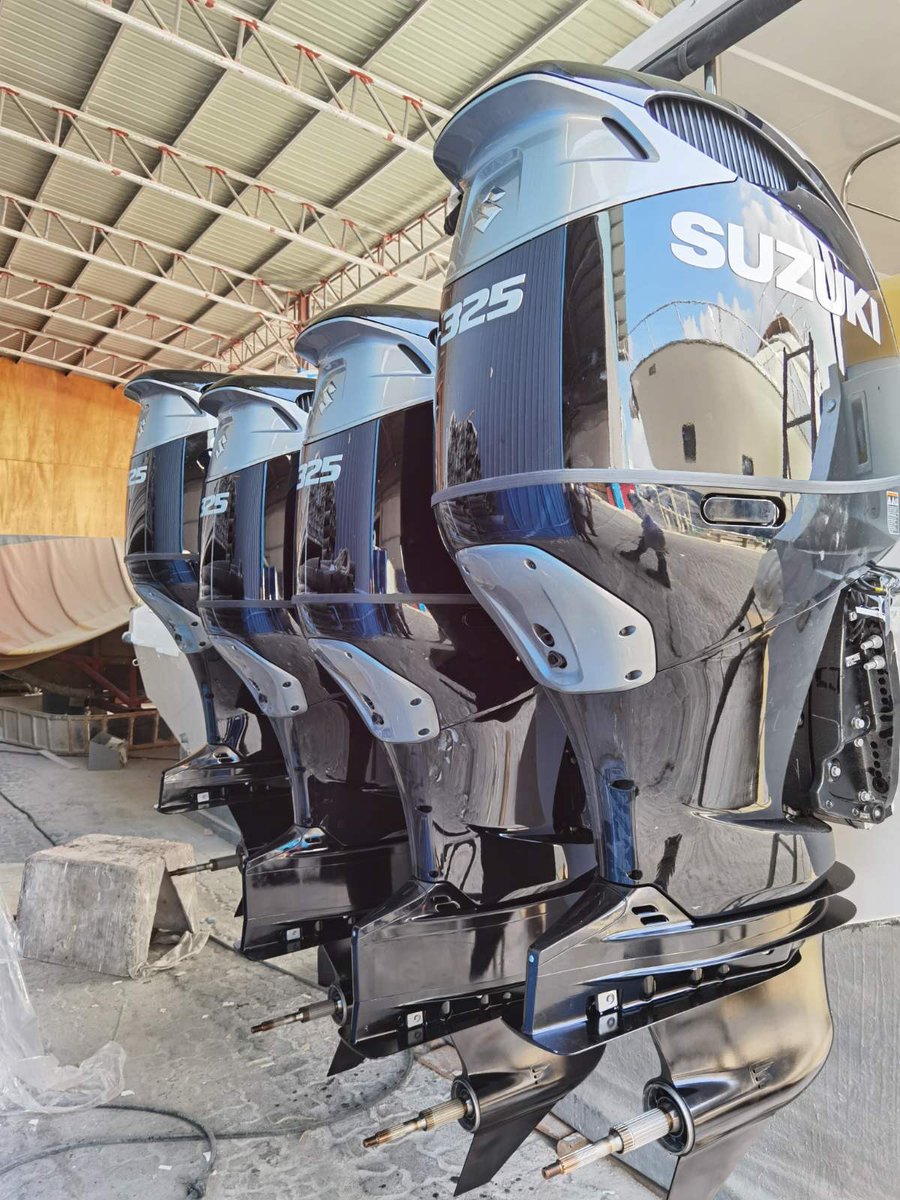 MTCCkashavaru's tweet photo. It was an honor for #TeamMTCC to recommend the best engine option and successfully completed a Quad Installation of SUZUKI #DF325A on the latest edition of Yoosuf Speed, “Yoosuf Emperor”. We are ready for the sea trials.

#MTCCkashavaru
#MTCCplc 
#SuzukiMarine https://t.co/49rF8QmDYS