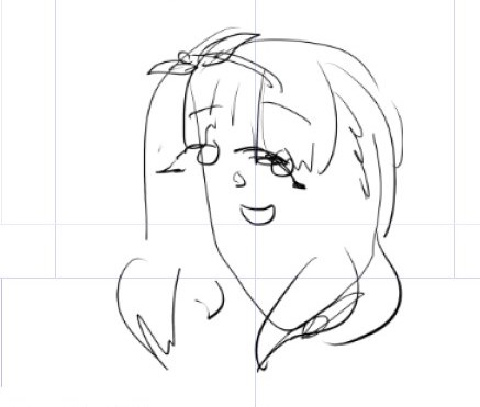 これぼくもやってた 左手で見ないで描いたまゆ 