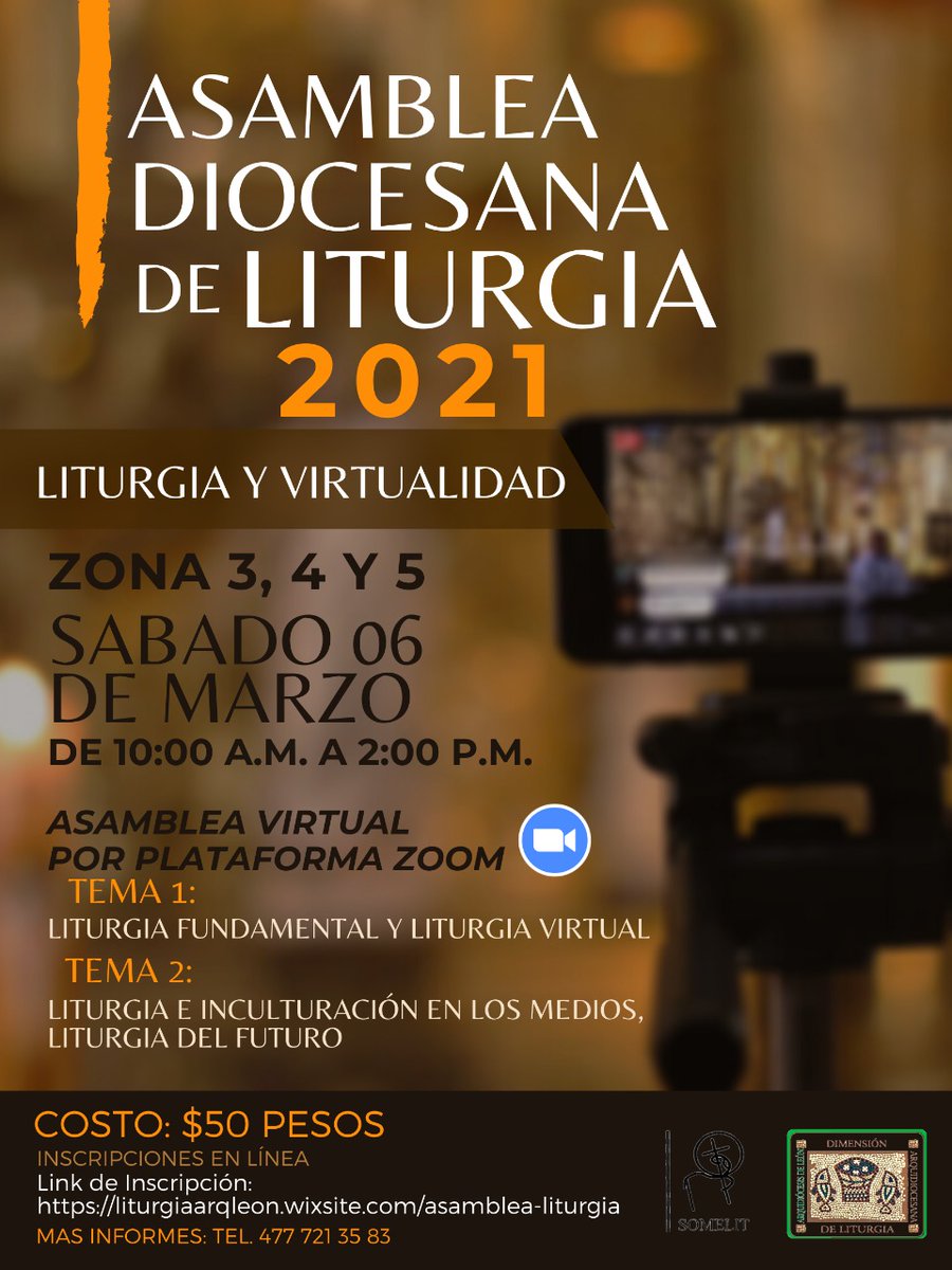 Los invitamos 
Costo $50.00. Inscripción en línea e informes al 477 721 35 83