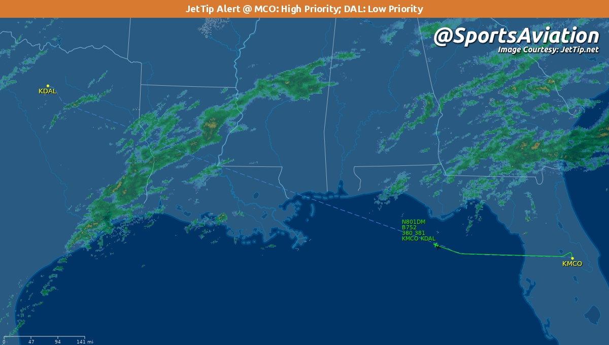 SportsAviation's tweet photo. 🏀 Dallas Mavericks (@dallasmavs)
🗒️ #MFFL #Mavs happy trip home from Florida
🆚 W 130-124 @ Orlando Magic #MagicTogether #DALvsORL
✈️ N801DM | B752
🛫 MCO - 10:52pm ET
🛬 DAL - 12:15am CT
Track Here👉🏼: https://t.co/a96iHttifb https://t.co/oTnvYBe5Rx