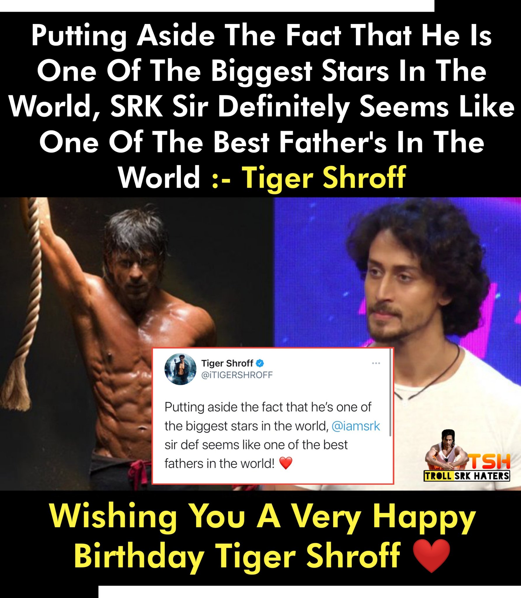 Happy Birthday Tiger Shroff   