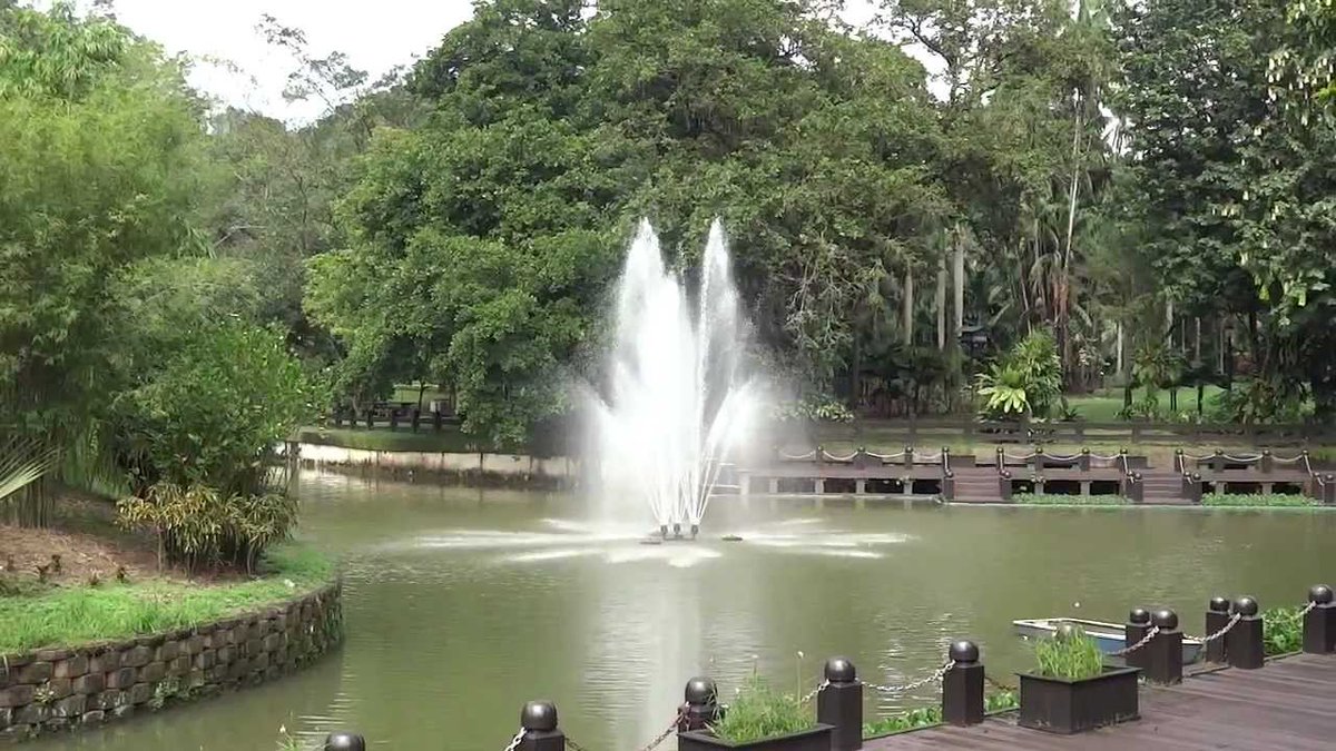 Today's site is the Taman Botani Perdana (in Malay, Perdana Botanical Gardens) in Kuala Lumpur, Malaysia. It was established in 1888 & covers 91.6 hectares (about 227 acres)