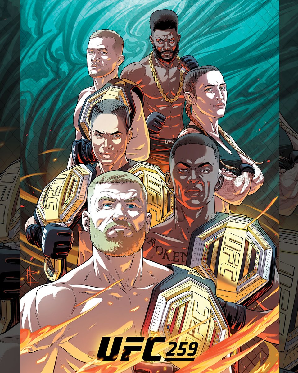 ufc's tweet photo. S T A C K E D . 

( 🎨: @RodrigoLorenzoL | Merch on @UFCStore: https://t.co/vPSMcvOID7 ) https://t.co/kqqKKU08L3