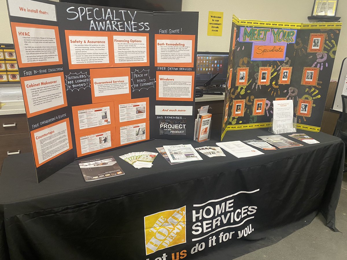 MJHD4007's tweet photo. Day one of #SpecialtyAwareness in the books!!!!! Andrew is the last one of the day to get some training on service connect! Excited to see some more new faces and spread knowledge! 🙃 @blkubes @Mark_THD @CorporateLarry @MitchWatsonHD @EricLatkovichHD https://t.co/AWfsOqY3tA