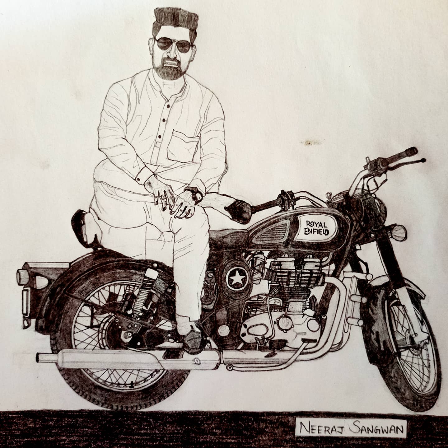 How to draw Royal Enfield Logo - YouTube