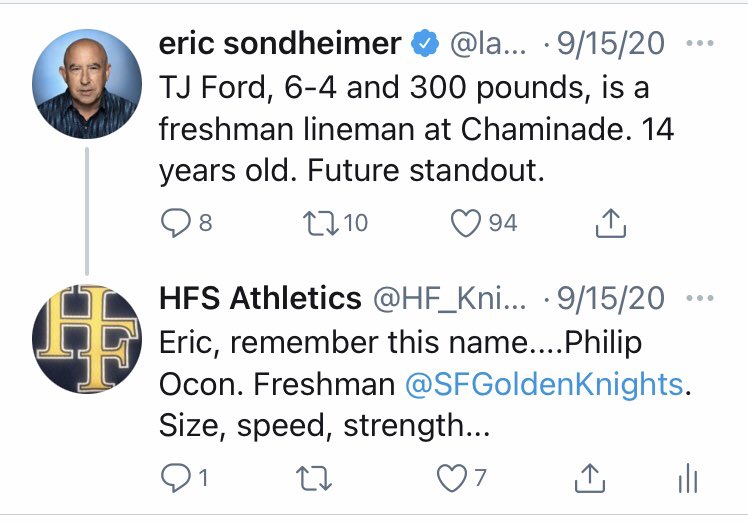 HF_Knights's tweet photo. @latsondheimer Hmmmm....sounds familiar https://t.co/DPVVT6O97R