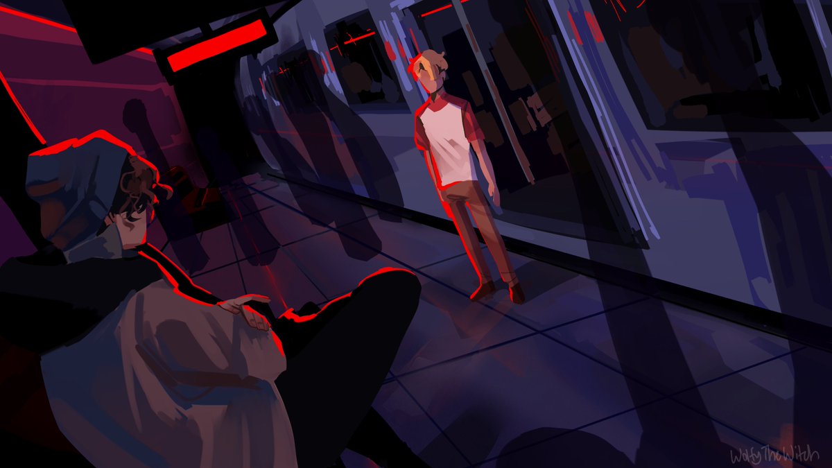 WolfyTheWitch's tweet photo. The final stop.

#tommyinnitfanart #wilbursootfanart #dreamsmp https://t.co/TnnEQrAgmE