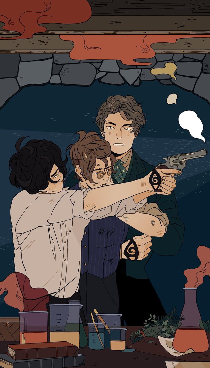 Thomas se ve como un gigante. Un gigante sexy.