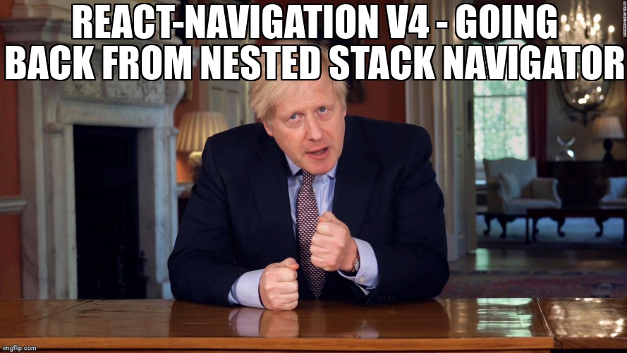 overflow_meme's tweet image. react-navigation v4 - going back from nested stack navigator stackoverflow.com/questions/6643… #reactnavigation #reactnative #reactnavigationstack