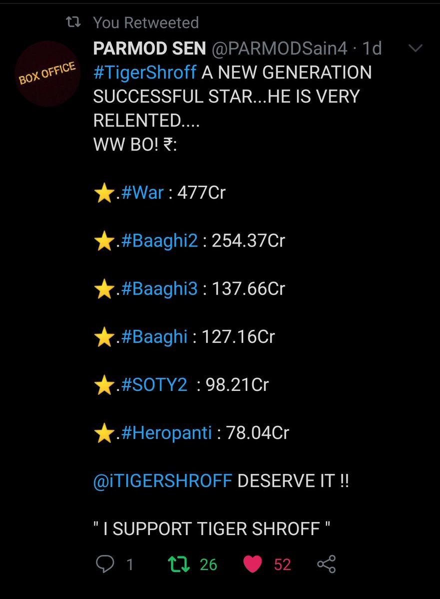 Tiger Ki Crazy Nidhi 🖤🥀 tweet media