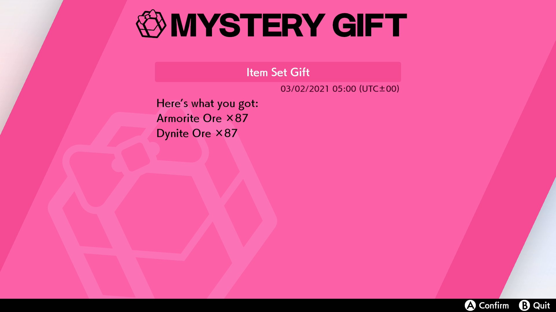 pokemon mystery gift codes serebii