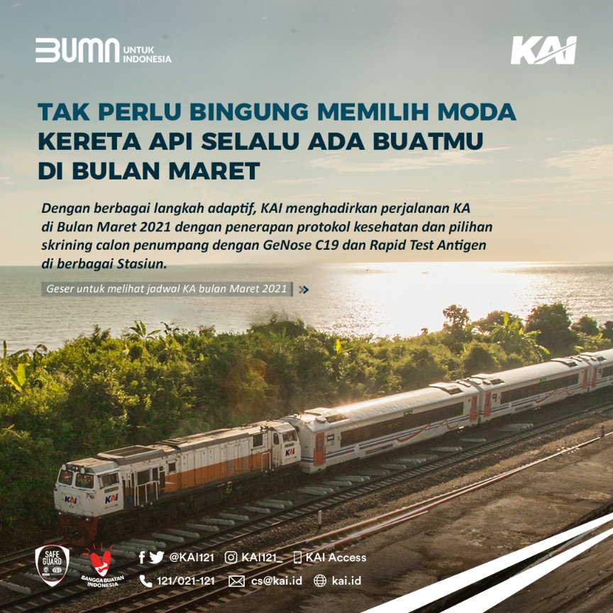 Kereta Api Indonesia tweet media