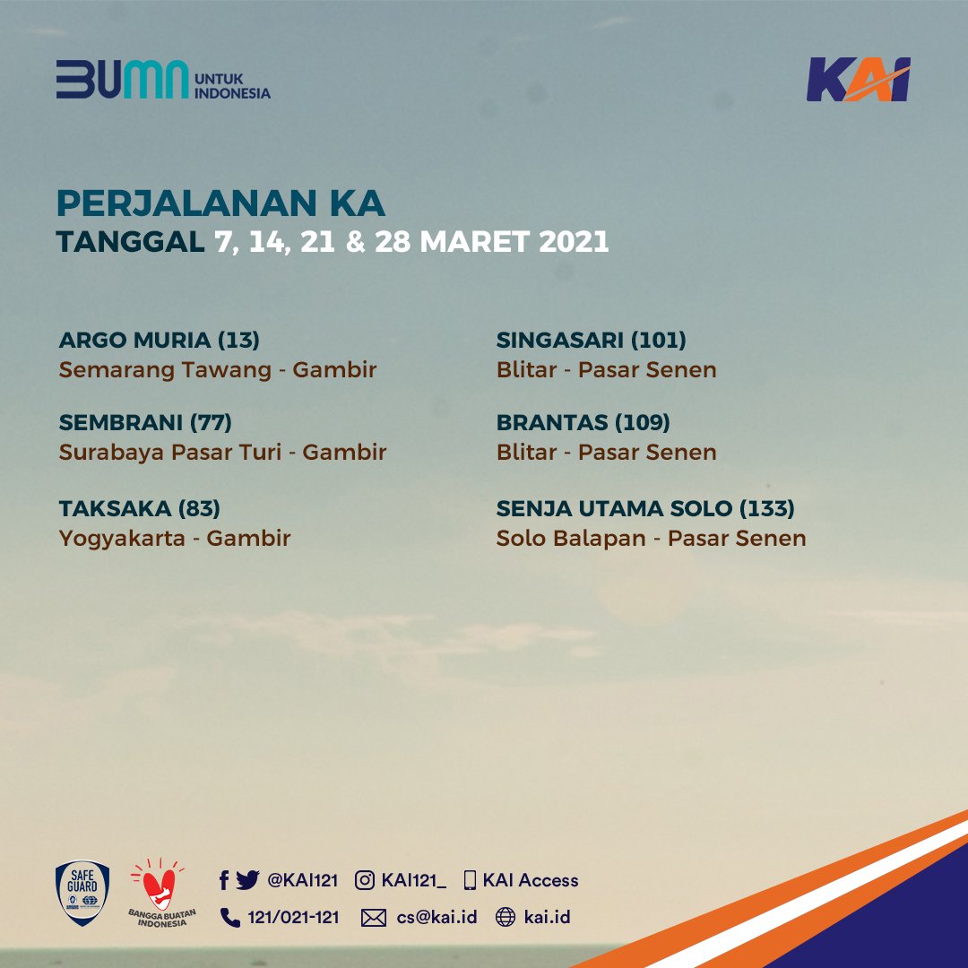 Kereta Api Indonesia tweet media