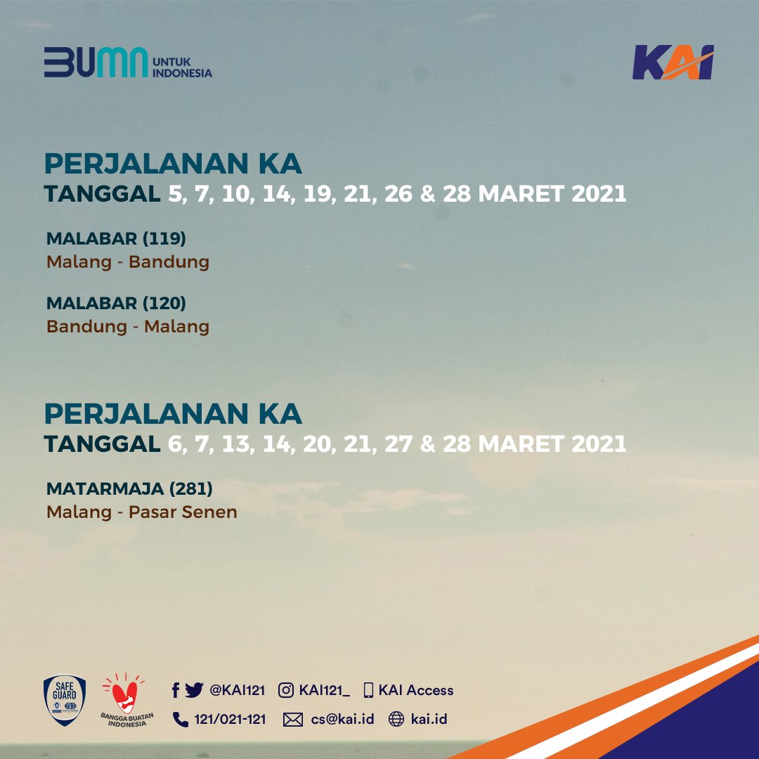 Kereta Api Indonesia tweet media