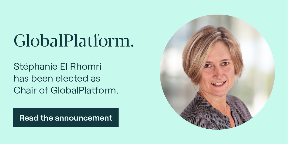 We're delighted that Fime’s Testing Services VP, <a href="/selrhomri/">Stephanie El Rhomri</a>, has been elected as Chair of <a href="/GlobalPlatform_/">GlobalPlatform</a> as it works to promote #standardization &amp; #certification to address the needs of the expanding #IoT ecosystem. Learn more here: bit.ly/3dWJ6jv