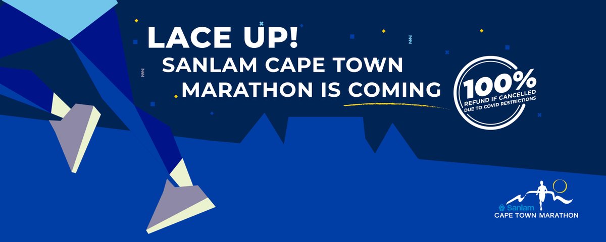The Sanlam Cape Town Marathon is happening, and for real this time👏🏼👏🏽👏🏾 Pro runner, after-work runner or fun runner, there’s a race event for everyone. Entries open tomorrow! Limited tickets available due to COVID-19 regulations, so get yours now. capetownmarathon.com