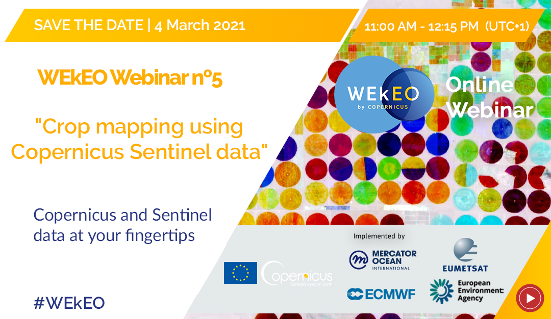 Chlorophyll is not only found in oceans but also in plants!

Register to the next webinar of our colleagues of the <a href="/WEkEO_dias/">WEkEO_dias</a> and find out more about “Crop mapping using Copernicus Sentinel data”

🗓️ 4 March  2021  ⏰ 11:00 UTC+1

Register: 👉bit.ly/WEkEO_Webinar_…
#WEkEO