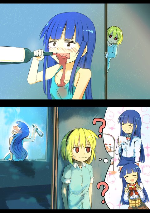 梨花の別の本性を知ってしまった沙都子
#ひぐらしのなく頃に業 #ひぐらし業 