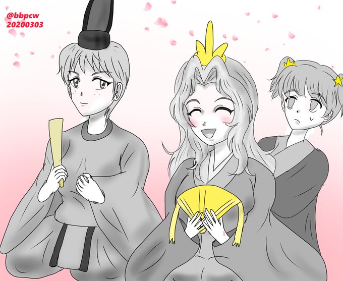 季節柄ひな祭りの絵でも
#ガルパンワンドロ作品再投稿企画 