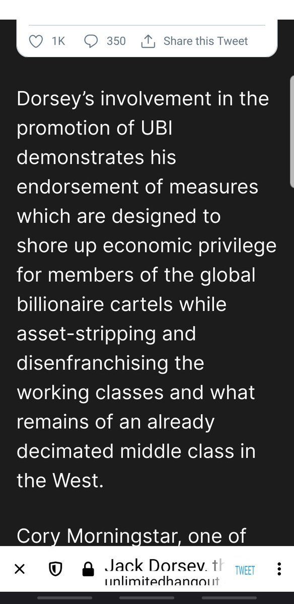 An excerpt from an article about Twitter CEO Jack Dorsey. https://t.co/HlFiWP2u5m