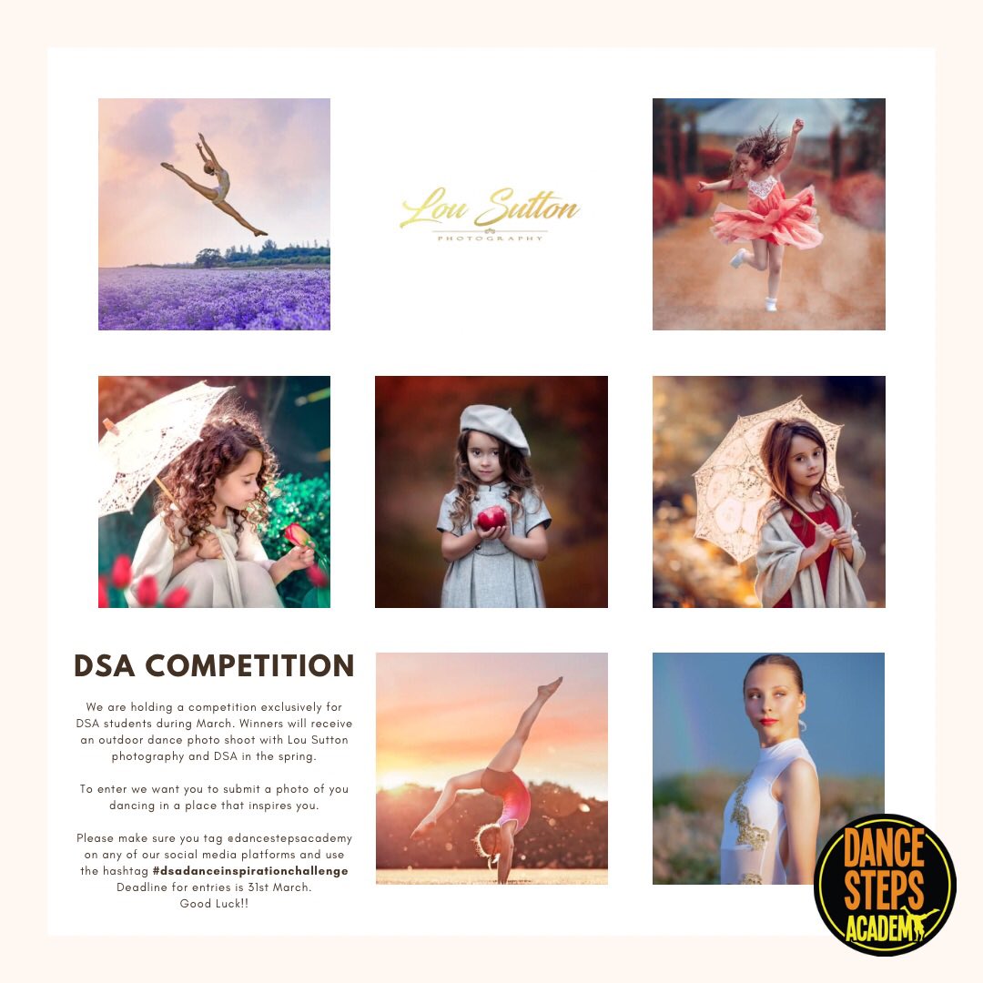 DanceSacademy's tweet photo. Head over to our Instagram page to check out our exciting competition we are holding for our students this month to celebrate reaching 1000 followers! 🎉🎉🎉 #dancestepsacademy #taketherightstepsintodance #billericay #essex #dance https://t.co/mKLfmD5kYA