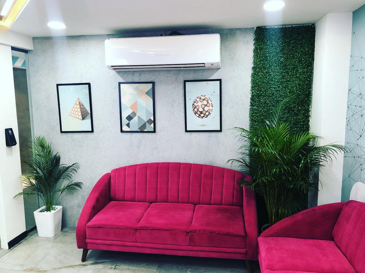 Mindinventory's tweet photo. Do you know plants🌱reduce stress and boost productivity at work?
We have got a number of beautiful oxygen-emitting plants to add a splash of green to our MindInventory office.🌿
#MindInventory #TeamMindInventory #LifeatMI #PlantsatWork #OfficePlants #Plants #WorkPlants https://t.co/wvM8GM2oqY