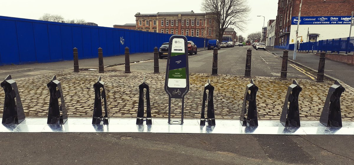 Our teams are out installing cycle hire docking stations across #wolverhampton <a href="/WolvesCouncil/">Wolves Council</a> this week ready for the launch on 8th March. Register for updates: wmcyclehire.co.uk #wmcyclehire #wm2041 #cycling #cyclehire #bikeride #lovecyclingWM #bikes