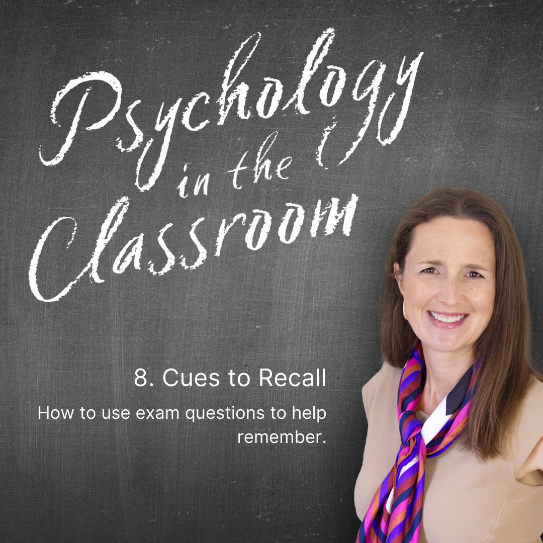 Today's podcast is all about using cues to help us recall - in life songs can trigger memories, in an exam we can use words... take a listen to find out more.
changingstatesofmind.com/podcasts
<a href="/theatp/">The ATP</a> <a href="/BPS_DARTP/">BPS DART-P</a> <a href="/PsychStix/">PsychStix</a> <a href="/psych_thomas/">MrsGibsonPsych</a> <a href="/StudySkillsAcad/">Study Skills Academy</a> <a href="/psychology_hub/">psychology hub</a>