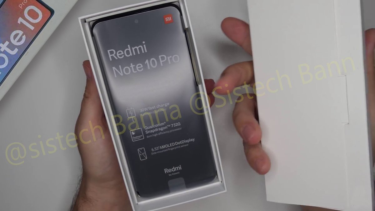 pickybeast's tweet photo. Redmi Note 10 Pro:
- 6.53” 120Hz Super AMOLED Display
- Snapdragon 732G
- 108MP Quad rear camera
- 5000mAh, 30W fast charging
- 6+64GB, 6+128GB, 8+128GB
- Bronze, Blue &amp; Grey
#RedmiNote10 #RedmiNote #10on10 #SuperAMOLED  #Redmi #120Hz #108MP #SuperMacro  #RedmiNote10Pro https://t.co/f4QfDY0vQ1