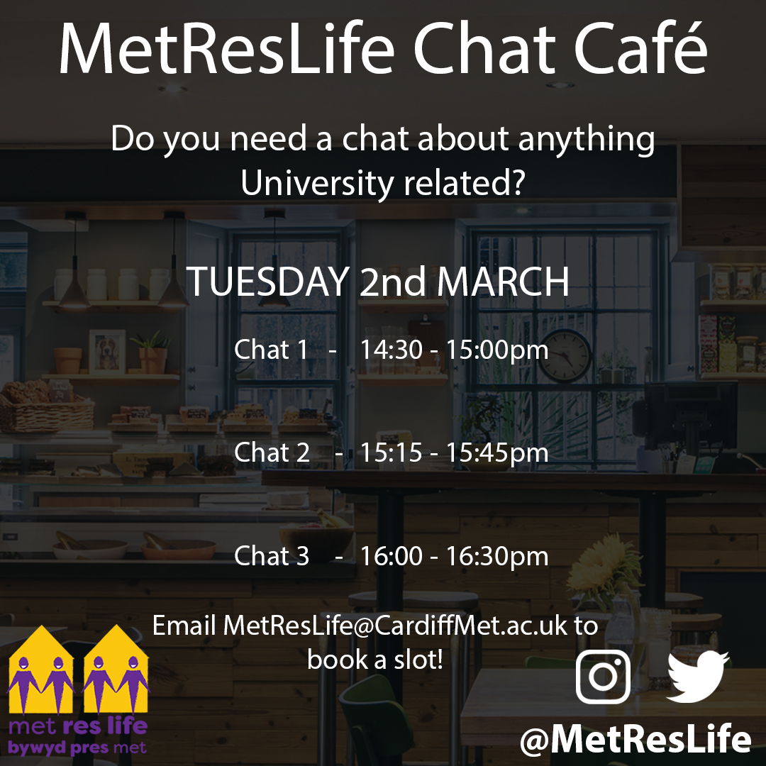 Cardiff Met Res Life tweet media