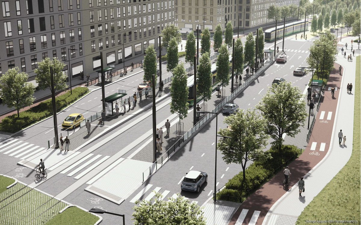 Laajasalontie Helsingissä muuttuu tulevaisuudessa #kaupunkibulevardi'ksi. <a href="/ramboll_fi/">Ramboll Finland</a> laati alueen katu- ja rakennussuunnitelmat sekä #havainnekuva’t. Lisää osoitteessa visu.ramboll.fi/referenssit/la…