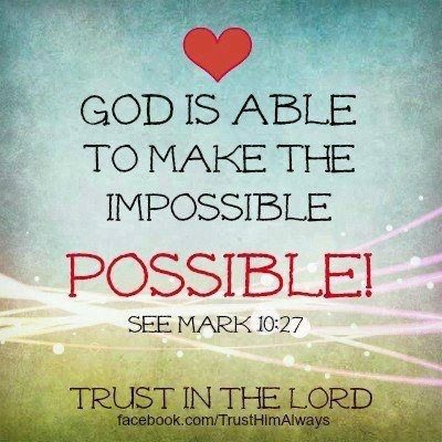 lemoncandys's tweet photo. “And Jesus said to him, “ ‘If You can?’ All things are possible to him who believes.””

Mark 9:23 https://t.co/GNRn26xA2Y