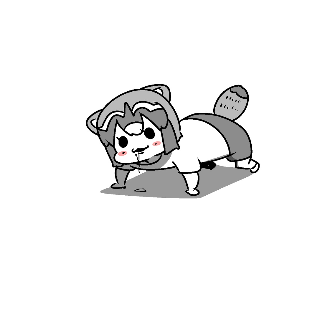 「病気を持ってるアライさん 」|Mr.Aのイラスト