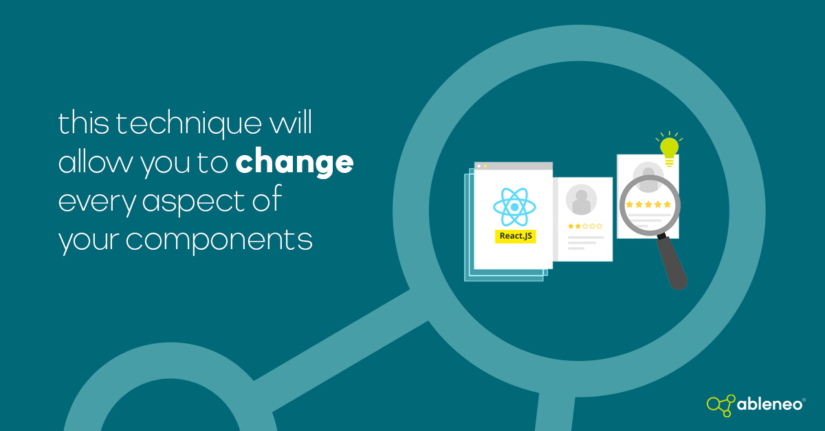 Looking for #improvements in your React application? Check out how you can style #react apps with components in defaultProps. 
(ableneo.com/blog-detail/a8…)

#developers #ideas #dare