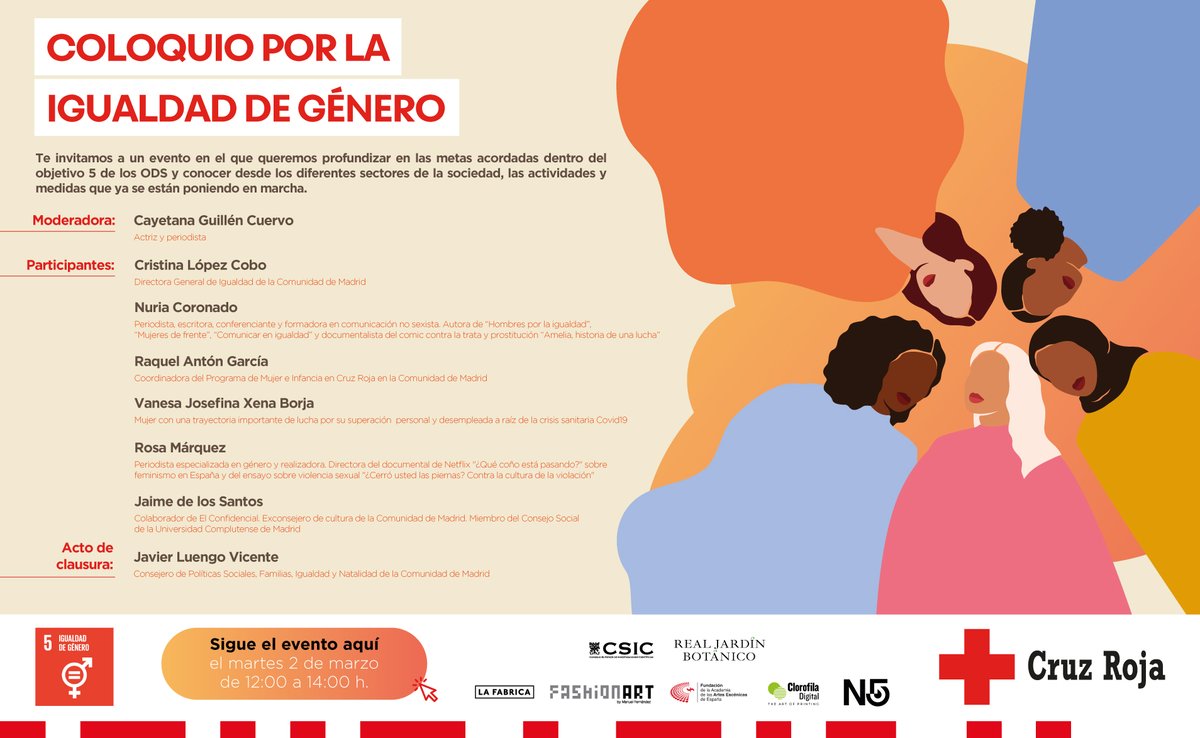 📣En unos minutos comienza nuestro Coloquio por la Igualdad de Género, donde profundizaremos junto a  <a href="/Cristina_LCobo/">Cristina López-Cobo</a>, <a href="/cayetanagc/">Cayetana Guillèn-Cuervo</a>, <a href="/NuriaCSopena/">Nuria Coronado</a>, <a href="/jartitasdeto/">Rosa Márquez</a>, <a href="/DELOSSANTOSLEAL/">Jaime M. de los Santos</a> o <a href="/Javier_luengo/">Javier Luengo</a>, sobre las metas del #ODS 5.

🟣¡No te lo pierdas! 👉youtu.be/J70YYX4hSRY