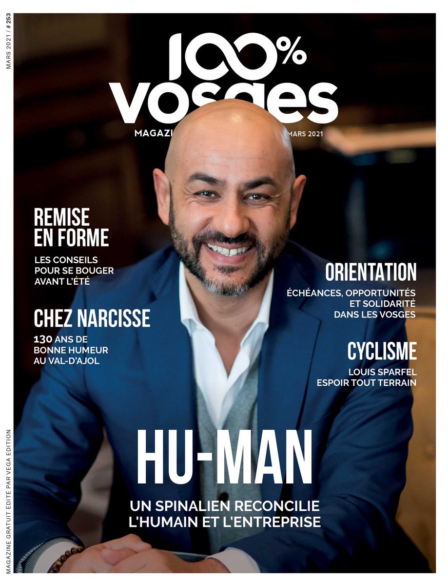 AkM_75's tweet photo. Très heureux de faire la Une de 100% Vosges du mois de Mars. Interview à retrouver sur ce lien:
https://t.co/JIh4M2y7I9 https://t.co/Vkghr9fNbb