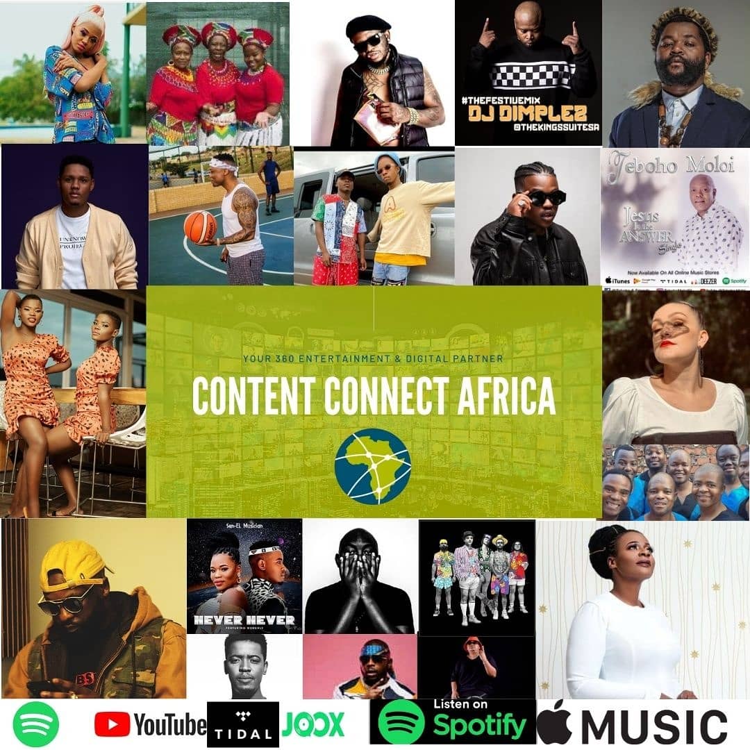 ContentConnectA's tweet image. Your 360 Entertainment &amp;amp; Digital Partner, @ContentConnectA offers digital distribution of audio &amp;amp; visual content. Music &amp;amp; videos are digitized to platforms for millions of consumers across the World. Visit contentca.co.za for more info. 

#CCA #contentconnectafrica