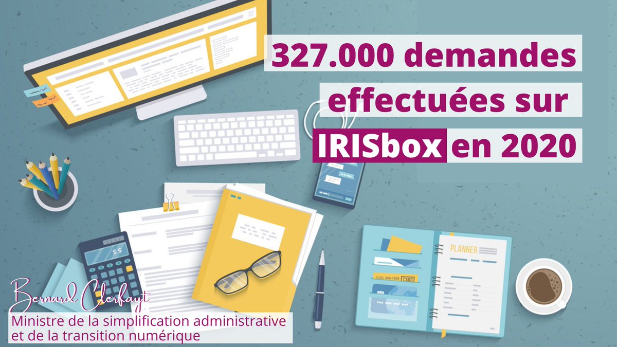 💻📲 Le numérique permet de rendre l’administration plus moderne, plus simple, plus efficace, plus accessible. 

👉Fini les longues files au guichet, fini les déplacements inutiles. Ensemble, faisons de Bruxelles une #smartcity 💪#IRISbox @CIRB_CIBG
