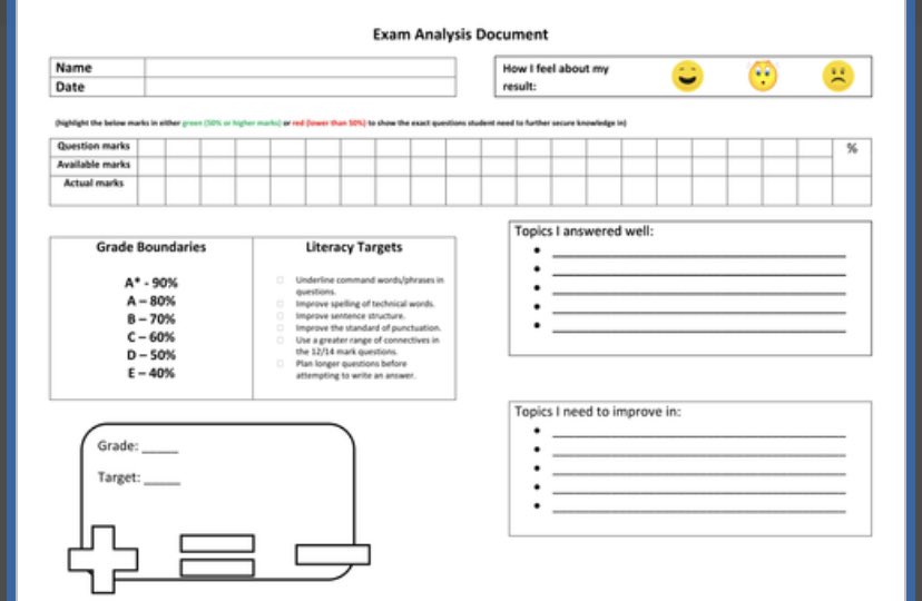 Looking to for a simple to use way of tracking exam performance? Clear and easy to use student front sheet tes.com/teaching-resou… #pegeeks #physed #alevel #gcespe