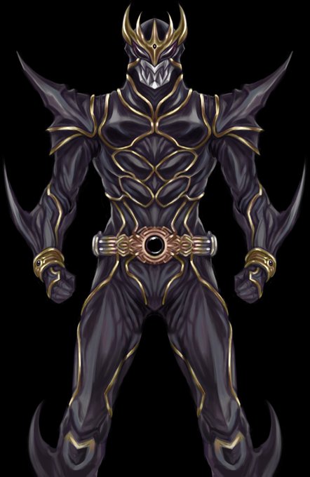 昔描いた凄まじき戦士でてきた #仮面ライダークウガ 