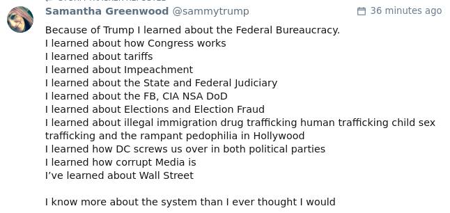 blayone's tweet photo. It's called the Great Awakening for a reason. Awoke population changes the frequency of the planet and they don't want you aware of half this list.

Most of us understand you just can't go around arresting people for this stuff without EXPOSING them first. So here we are. https://t.co/NW0WYN4vJr