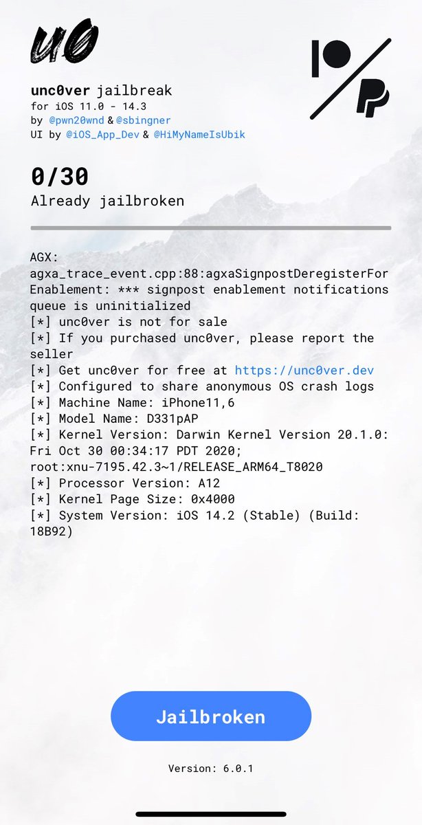 Unc0verfansTeam tweet picture