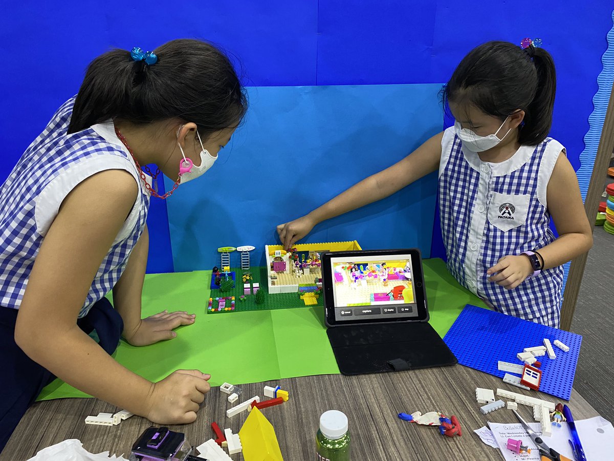 PatanaYear6's tweet photo. Y6 are busy working on a stop motion animation project - right through from writing the script to editing it and adding sound effects.
#engagedandempowered #learning #ICT #Year6 https://t.co/VqizpItlTx