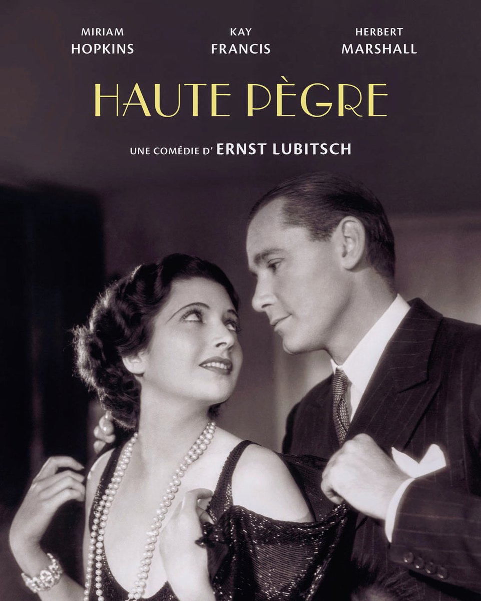 frot_v's tweet photo. « Dans le gruyère Lubitsch, chaque trou est génial . »
François Truffaut.
#lubitschtouch #ernstlubitsch #troubleinparadise #kayfrancis #herbertmarshall #myriamhopkins https://t.co/S788mDYcqc