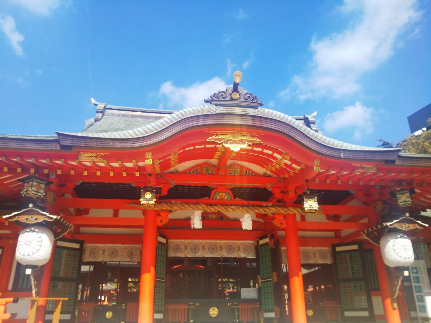 K Z スローライフ 神戸市の生田神社です