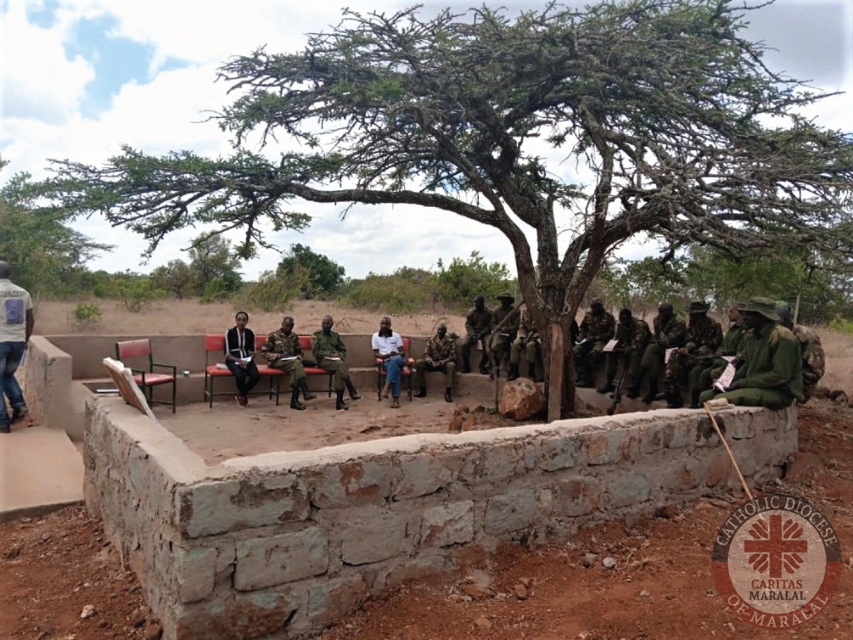 SPCRCC-CJRF Team conducted trainings at Ltungai and Nkoteiya conservancies on improving rangeland productivity for the pastoralists economy and The role of a ranger in conservation with the main aim of capacity building rangelands management on resource management and utilization