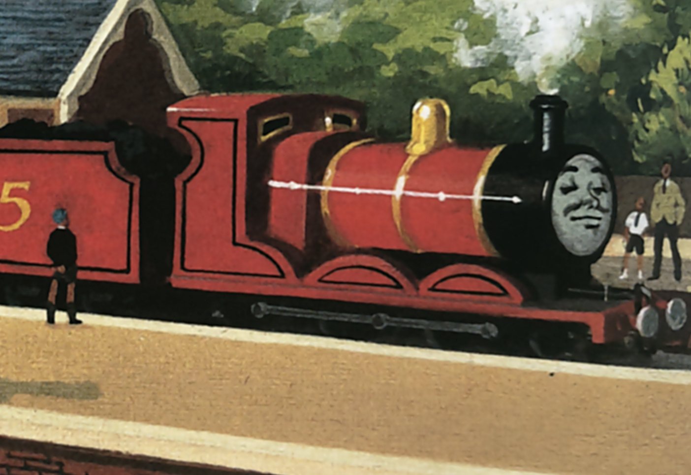 Characters of the Railway Series: James the Red Engine